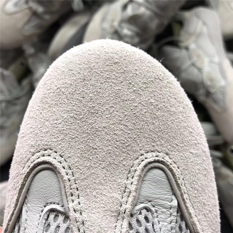 God Yeezy 500 Salt EE7287 retail sample version ready